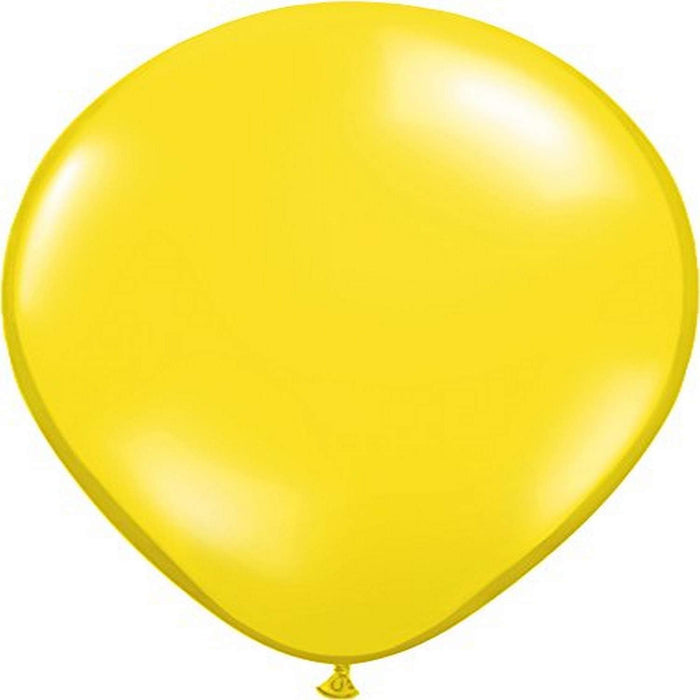 Qualatex Citrine Yellow 16 inch Latex Balloons 50 Count [43860]