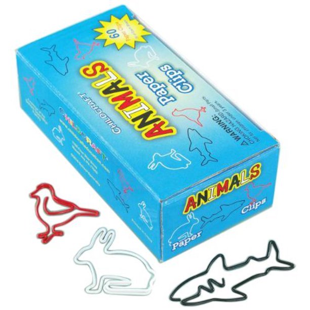 PAPER CLIPS ANIMAL SHAPES [1321696]