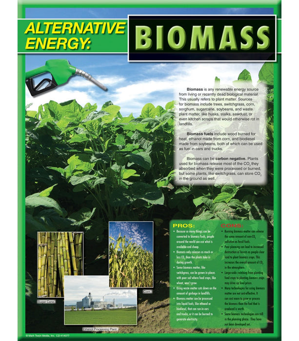 ALTERNATIVE ENERGY CHART 17x22 [CD414077]