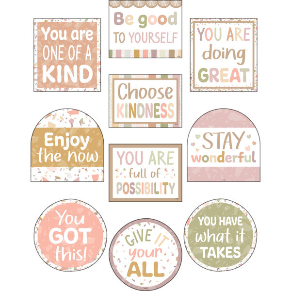 Terrazzo Tones Positive Sayings Accents [TCR7219]