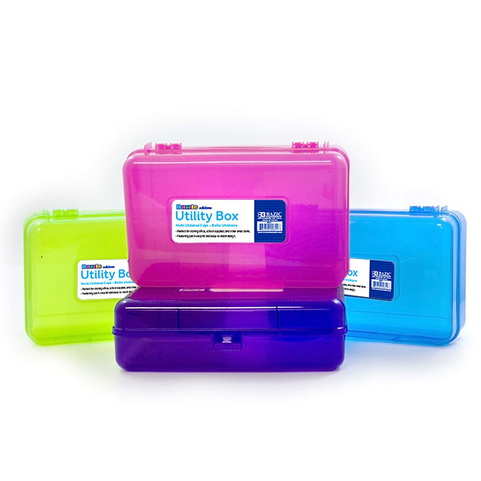 BAZIC Bright Color Multipurpose Utility Box [841]