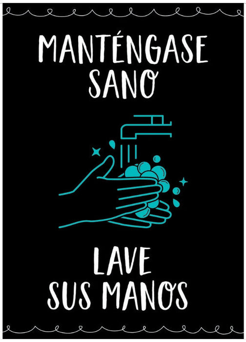 Manténgase sano. Lave sus manos Chart [CTP10405]
