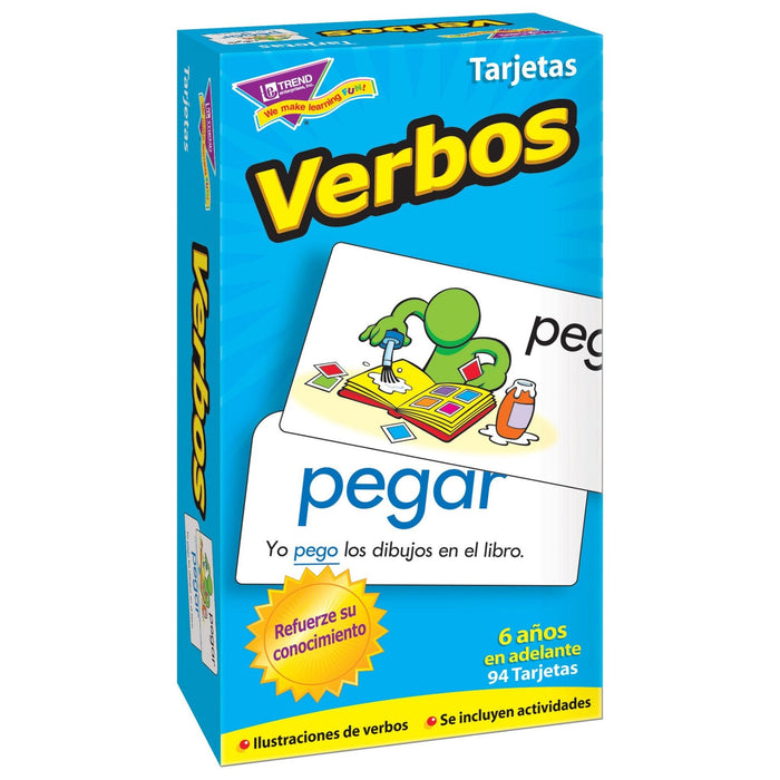 Verbos (Spanish) Skill Drill Flash Cards [T53020]