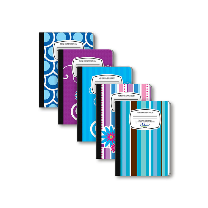 MINI MARBLE FASHION MEMO BOOK 4.5"X3.25