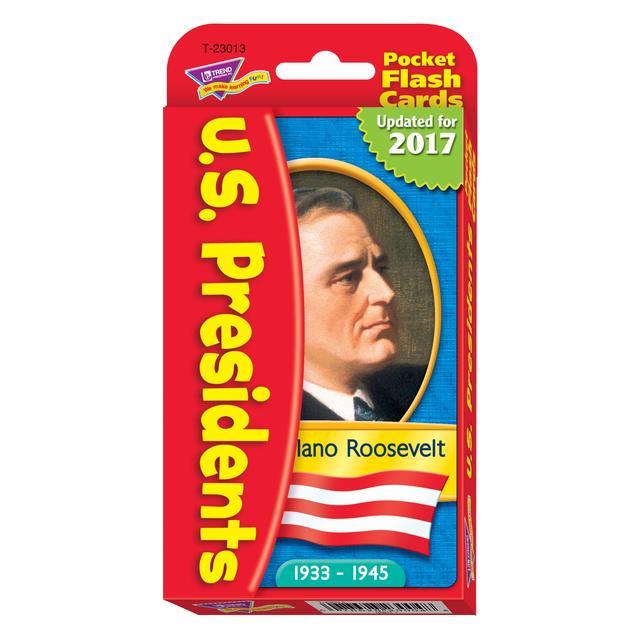 U.S. Presidents Pocket Flash Cards [T23013]