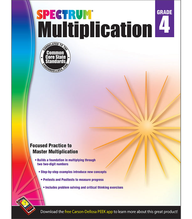 SPECTRUM MULTIPLICATION GRADE 4 [CD704509]