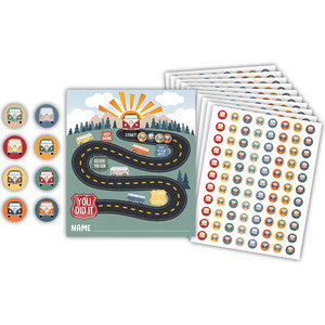 Moving Mountains Road Trip Reward Trackers with Stickers [TCR6869]