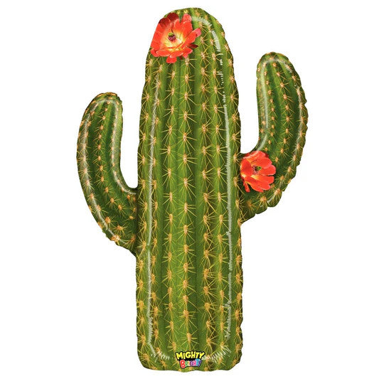 Mighty Cactus 41 Inch Foil Mylar Balloon [35883]