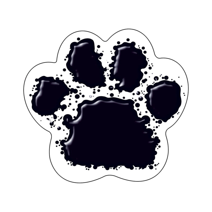 Black Paw Print Mini Accents [T10584]