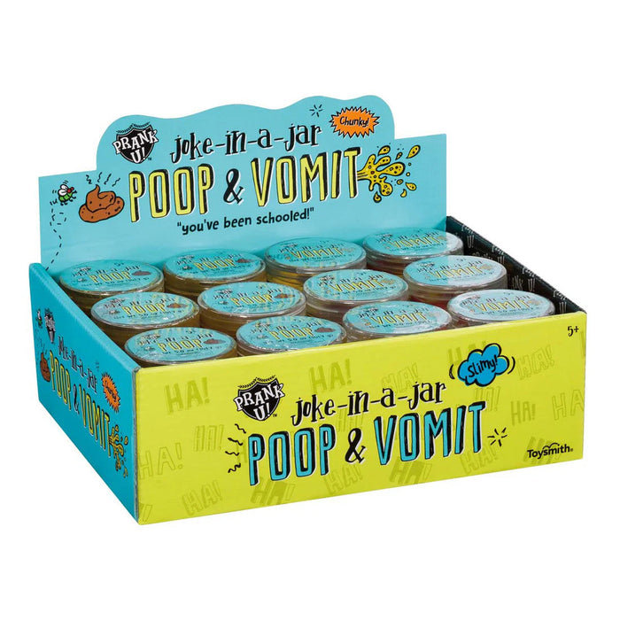 Prank U Joke-In-A-Jar Poop & Vomit [4206]