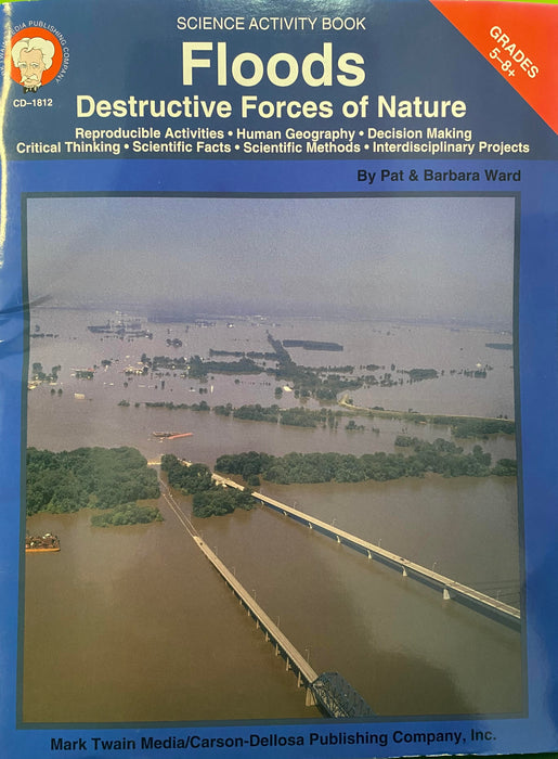 Floods: Destructive Forces of Nature- Science Activity Book [CD1812]