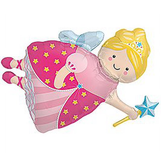 Magical Fairy Godmother 33 inch Foil Mylar Balloon [00703] (D)