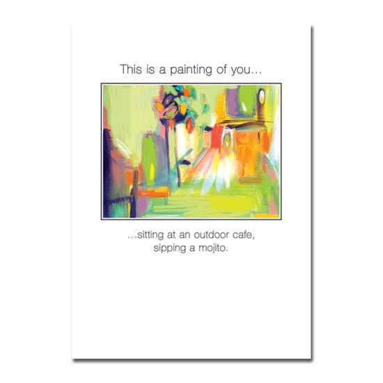 Abstract Mojito Birthday Card [2619BD]
