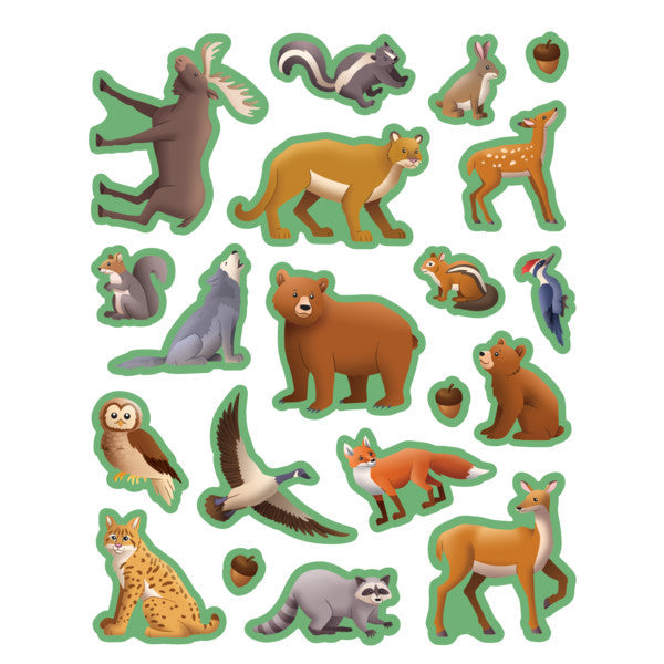 Woodland Animals Stickers [TCR7093]