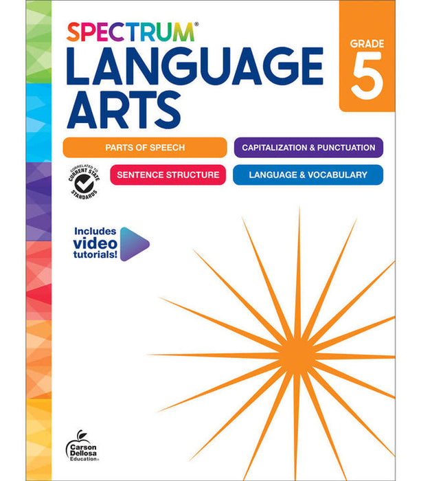 NEW SPECTRUM LANGUAGE ARTS BOOK GRADE 5 [CD705495]