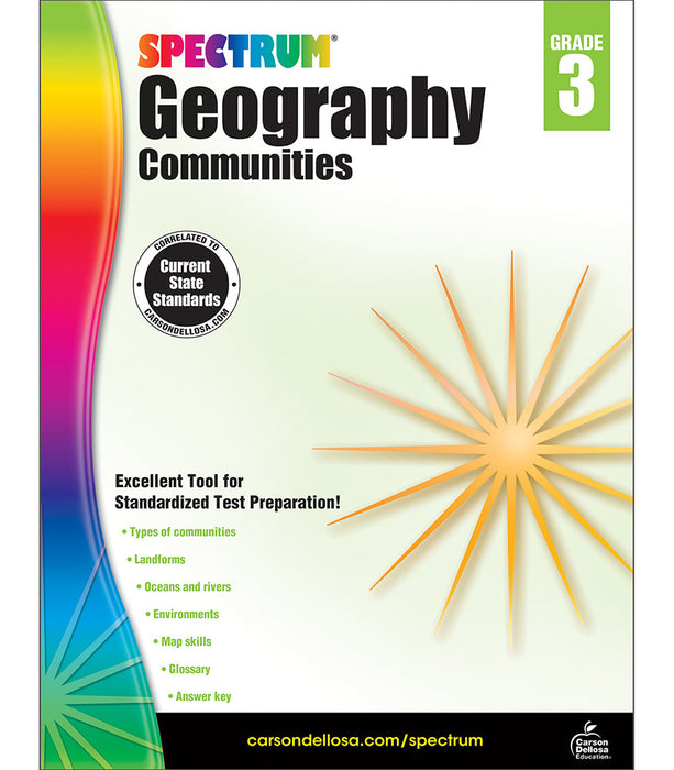 SPECTRUM GEOGRAPHY COMMUNITY GRADE 3 [CD704658]