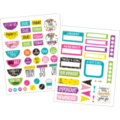 Confetti Planner Stickers (D)