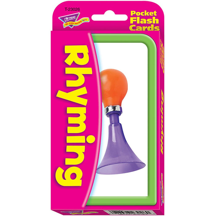 Rhyming Pocket Flash Cards [T23026]