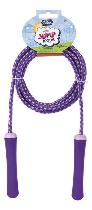 Playground Classics 7' Jump Rope, Assorted Colors [9413]