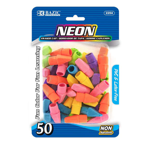 Neon Eraser Top (50/Pack) [2204]