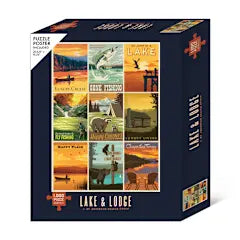 Lake & Lodge 1000-Piece Puzzle [49663]
