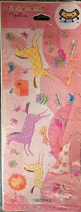 Stickeroni Pink Theme Farm Animals [199SS5031]