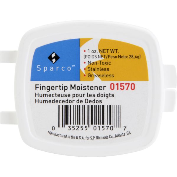 SPARCO 1 oz Greaseless Fingertip Moistener [SPR01570]