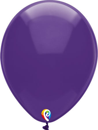 Funsational 12" Latex Balloons 50ct. - Crystal Purple [202204]