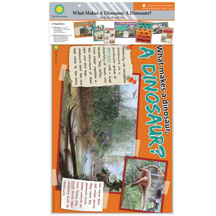 What Makes A Dinosaur, A Dinosaur? Bulletin Board Set [P847560]