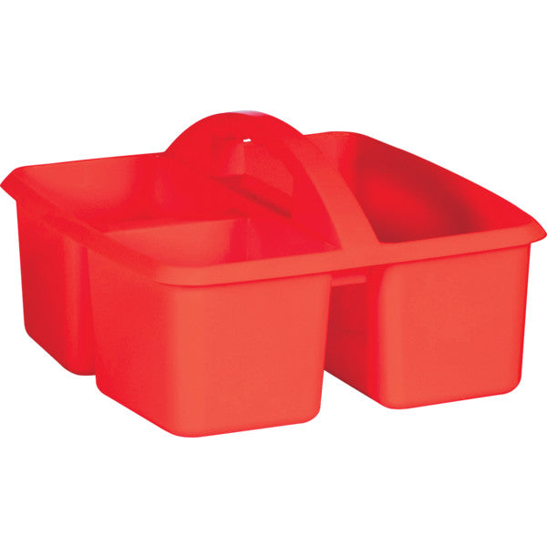 Red Plastic Storage Caddy [TCR20910]