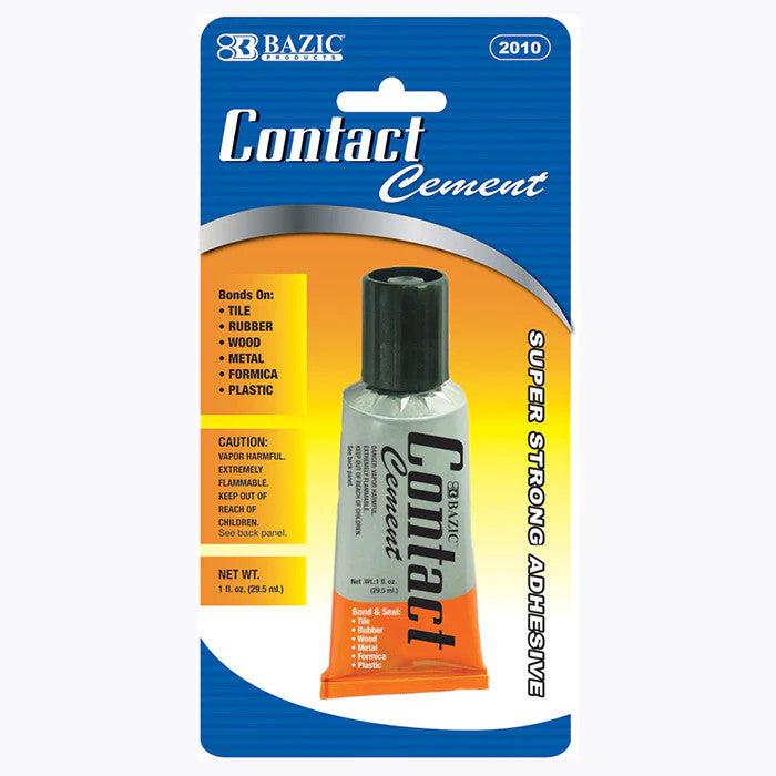 BAZIC 1 FL OZ (30 mL) Contact Cement Adhesive [2010]