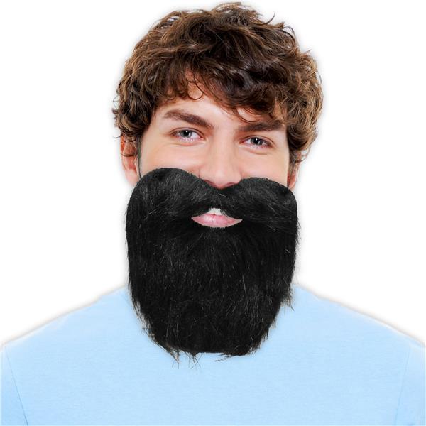 Black Costume Beard One Size [G4537A]