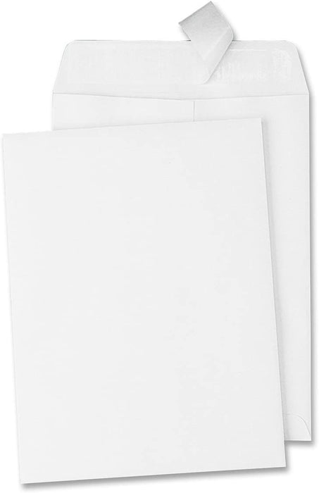 Quality Park Redi-Seal 6 x 9 Inch White Catalog Envelopes 100 Count (44182) [QUA44182] Self Seal