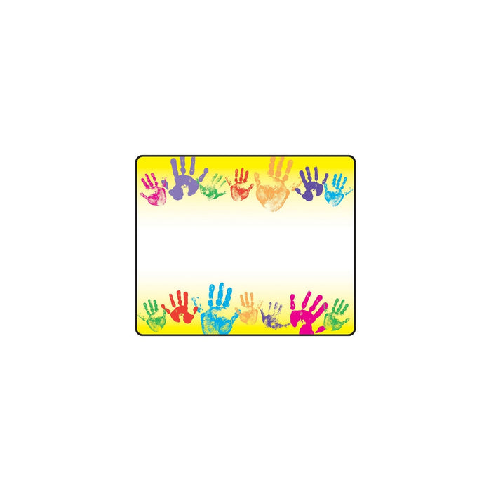 RAINBOW HANDPRINTS Terrific Labels [T68005]