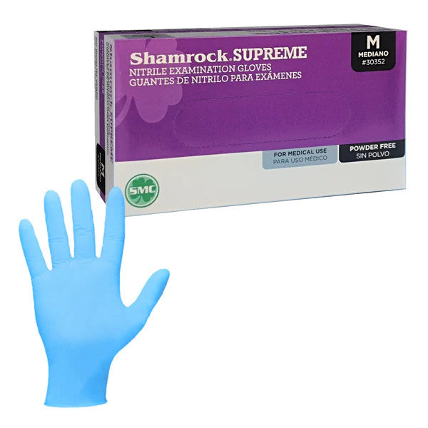 Nitrile Examination Gloves Medium (100/Box) [30352]
