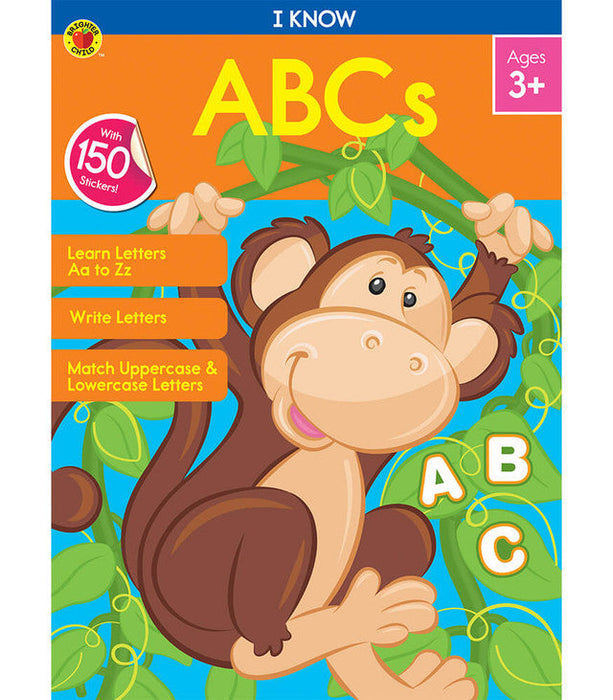I Know: ABCs Activity Book Grade PK-1 Paperback [CD705209]