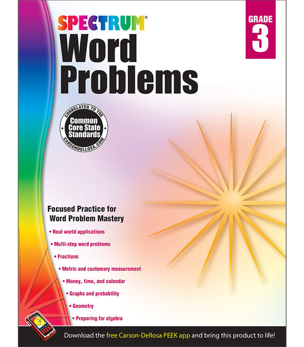 WORD PROBLEMS GRADE 3 [CD704489]