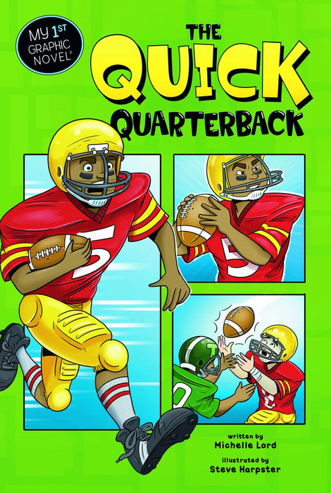 The Quick Quarterback (My First Graphic Novel) [9781434238610]