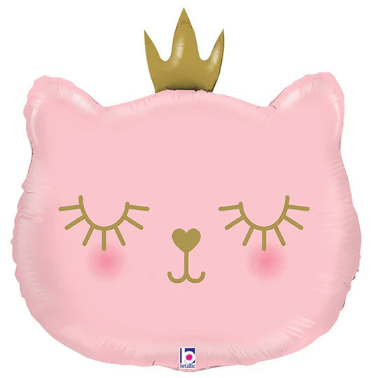 Cat Princess 26 Inch Foil Mylar Balloon [25205]