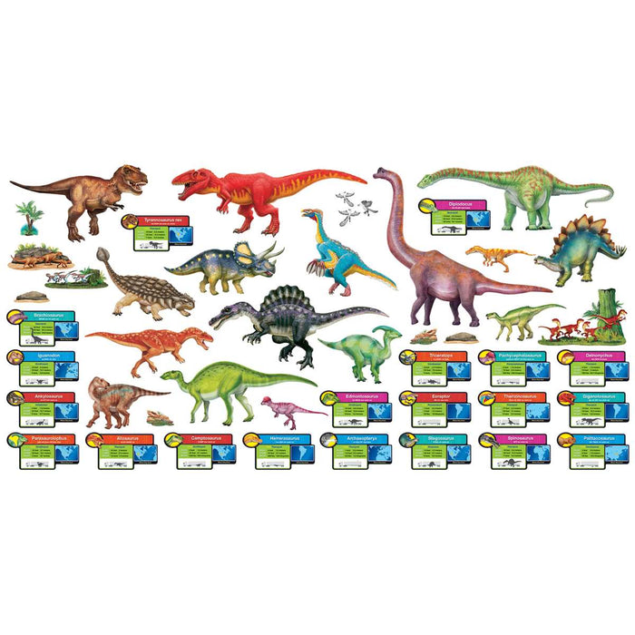 DISCOVERING DINOSAURS Bulletin Board Set [T8294]