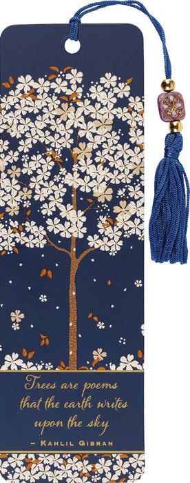 Falling Blossoms Beaded Bookmark [9781441337993]