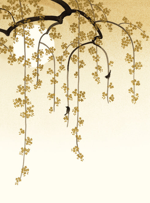 SAKURA AND BIRDS SYMPATHY