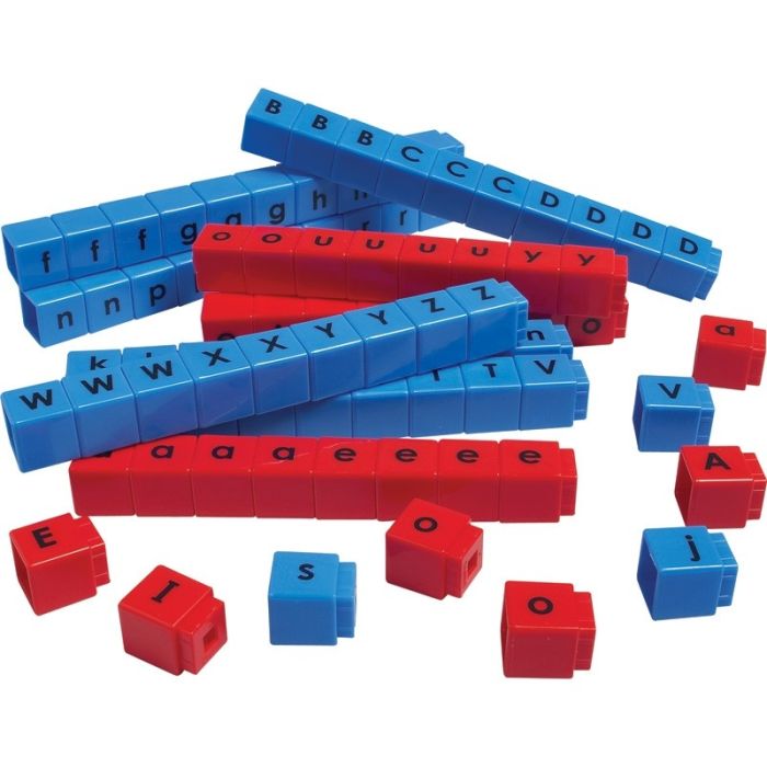 Unifix Letter Cubes, CVC, set of 180 [211795]