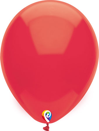 Funsational 12 Inch Latex Party Balloons Bag of 50 Red [57100]