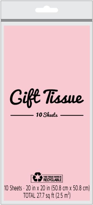 Gift Tissue Paper 10 Sheets Pink [24367]