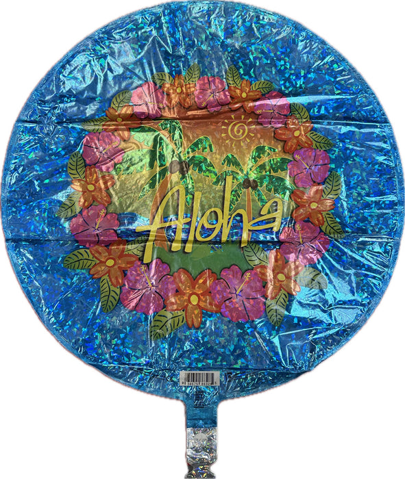 Aloha Luau Party 18 Inch Foil Mylar Balloon [86328]