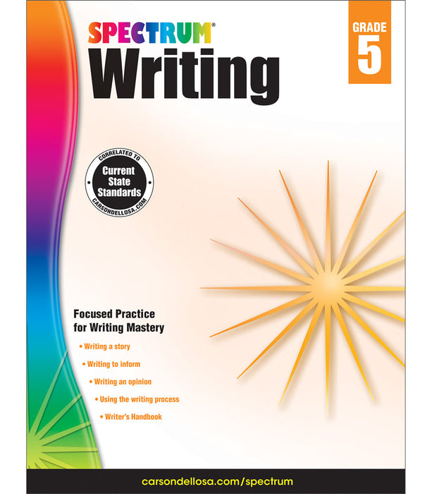 Spectrum Writing Book Grade 5 [CD704574]