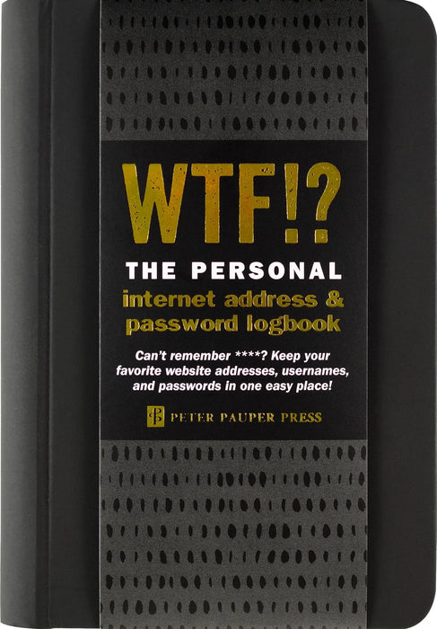 WTF? The Personal Internet Address & Password Organizer [9781441337221]