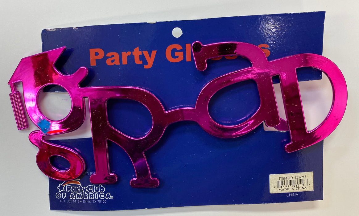 Grad Novelty Glasses [ELW282]