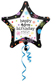 Happy Birthday Star Personalized 18 Inch Foil Mylar Balloon 1 Pack [14995]